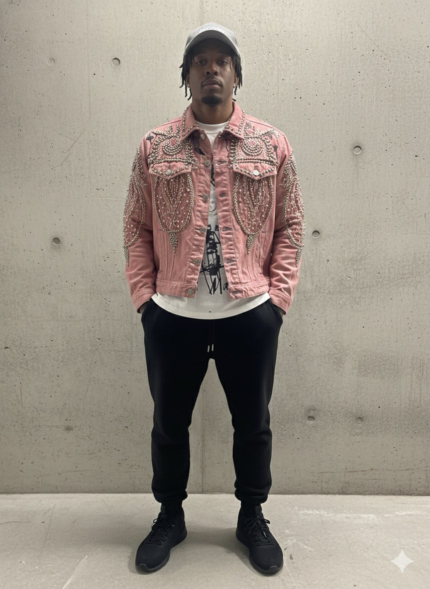 MIKAMI “Imperial Rose” Hand-Embellished Jacket