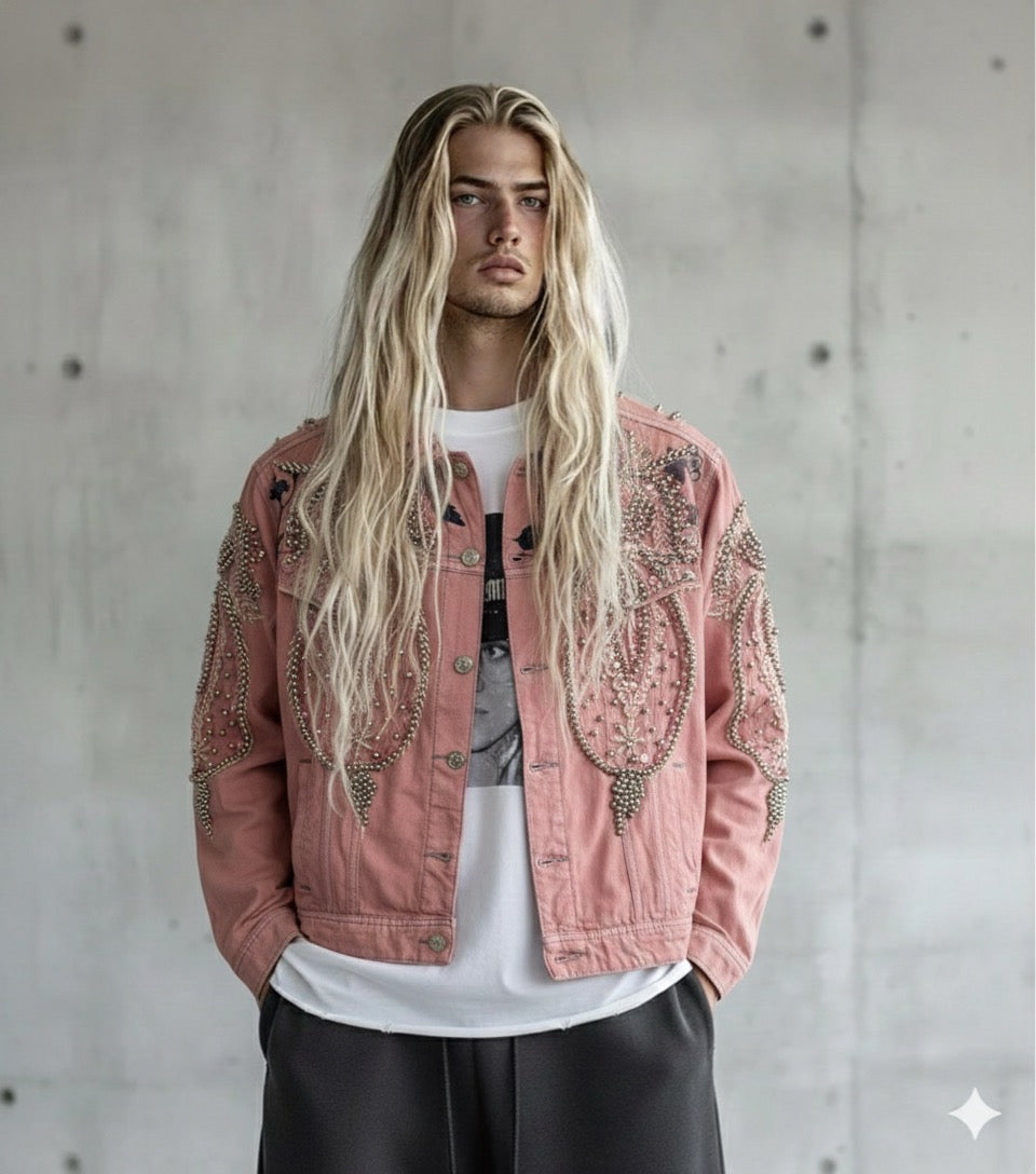 MIKAMI “Imperial Rose” Hand-Embellished Jacket