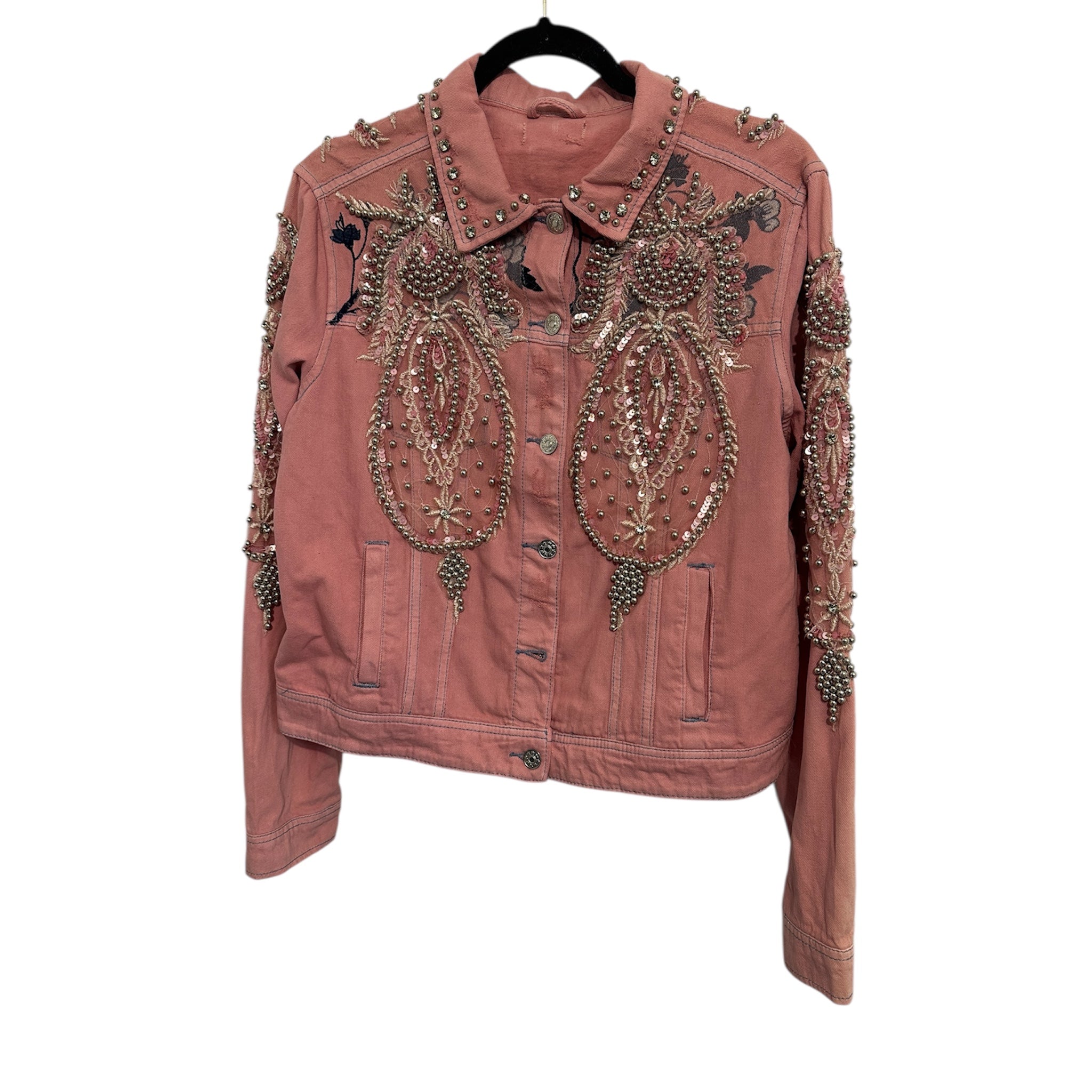MIKAMI “Imperial Rose” Hand-Embellished Jacket