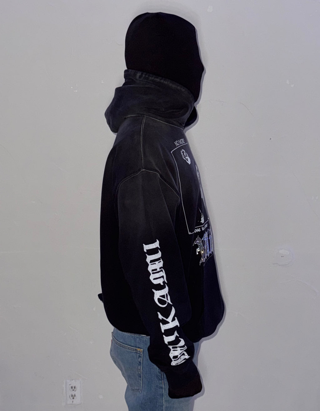NO MORE FAITH – Crystal Hoodie XL