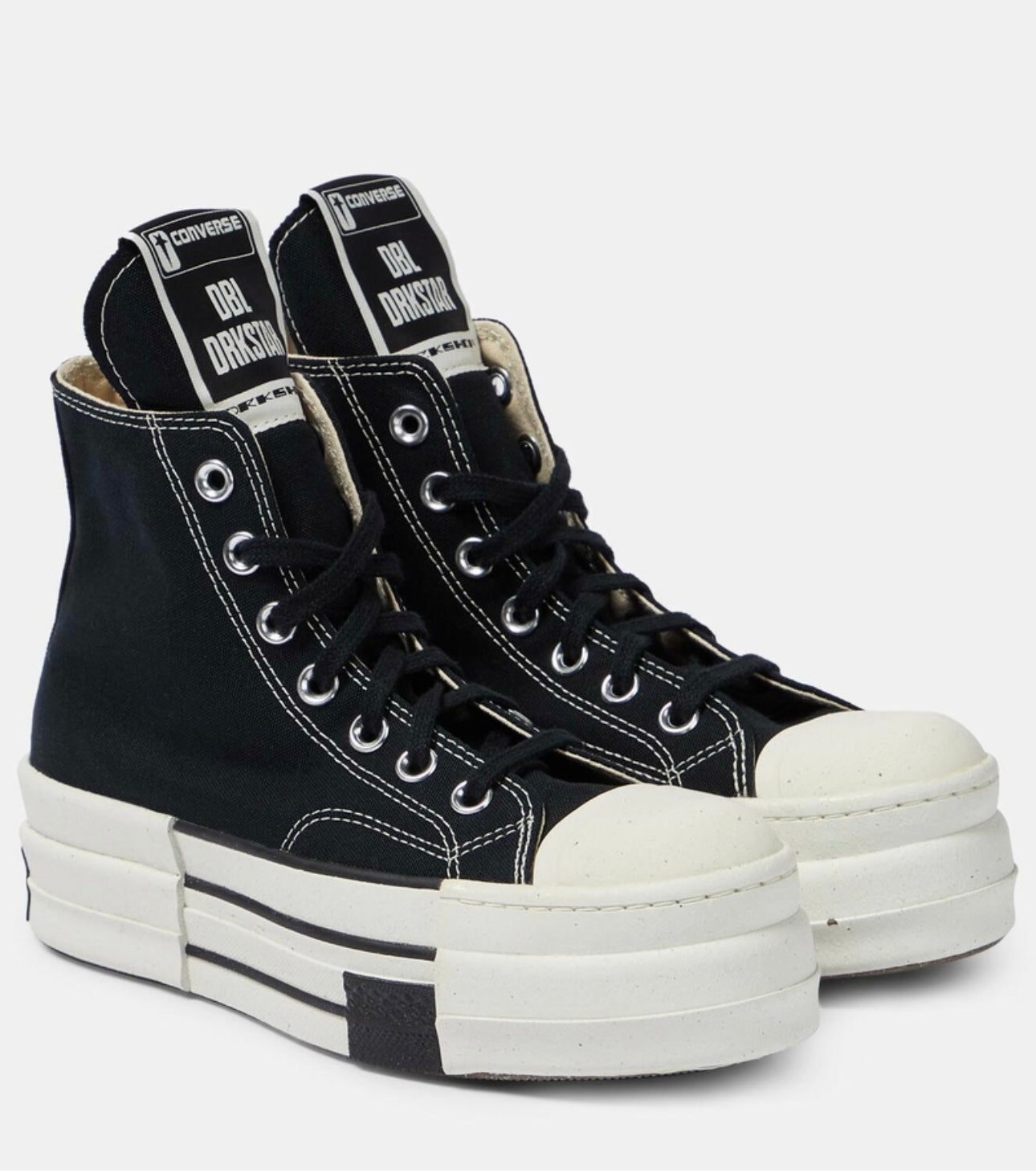 Converse x Rick Owens DRKSTAR High – Black/White