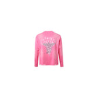 Lost Intricacy Angel Rhinestone Long Sleeve – Pink