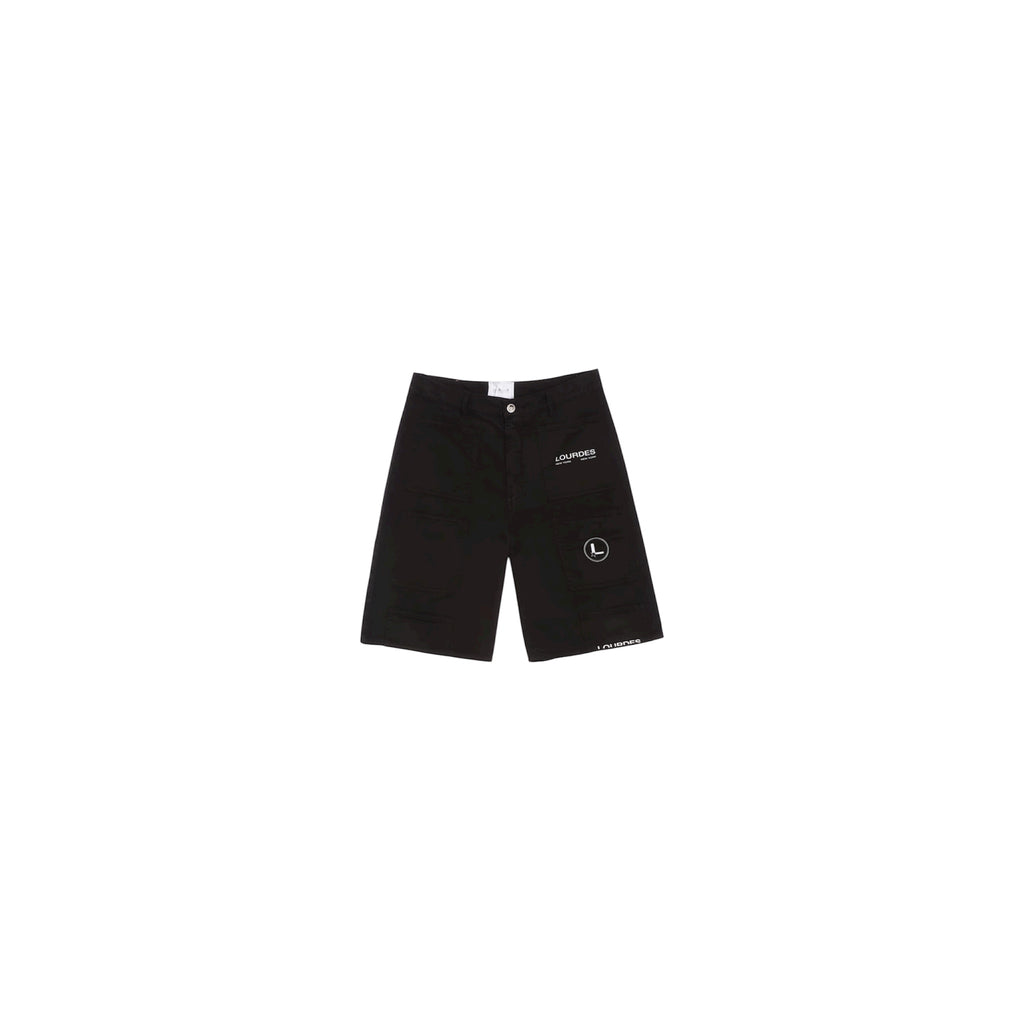 Lourdes New York Multi-Pocket Shorts – Black