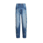 Bluemarble Crystal Embellished Denim – Size 34 (Fits 36)