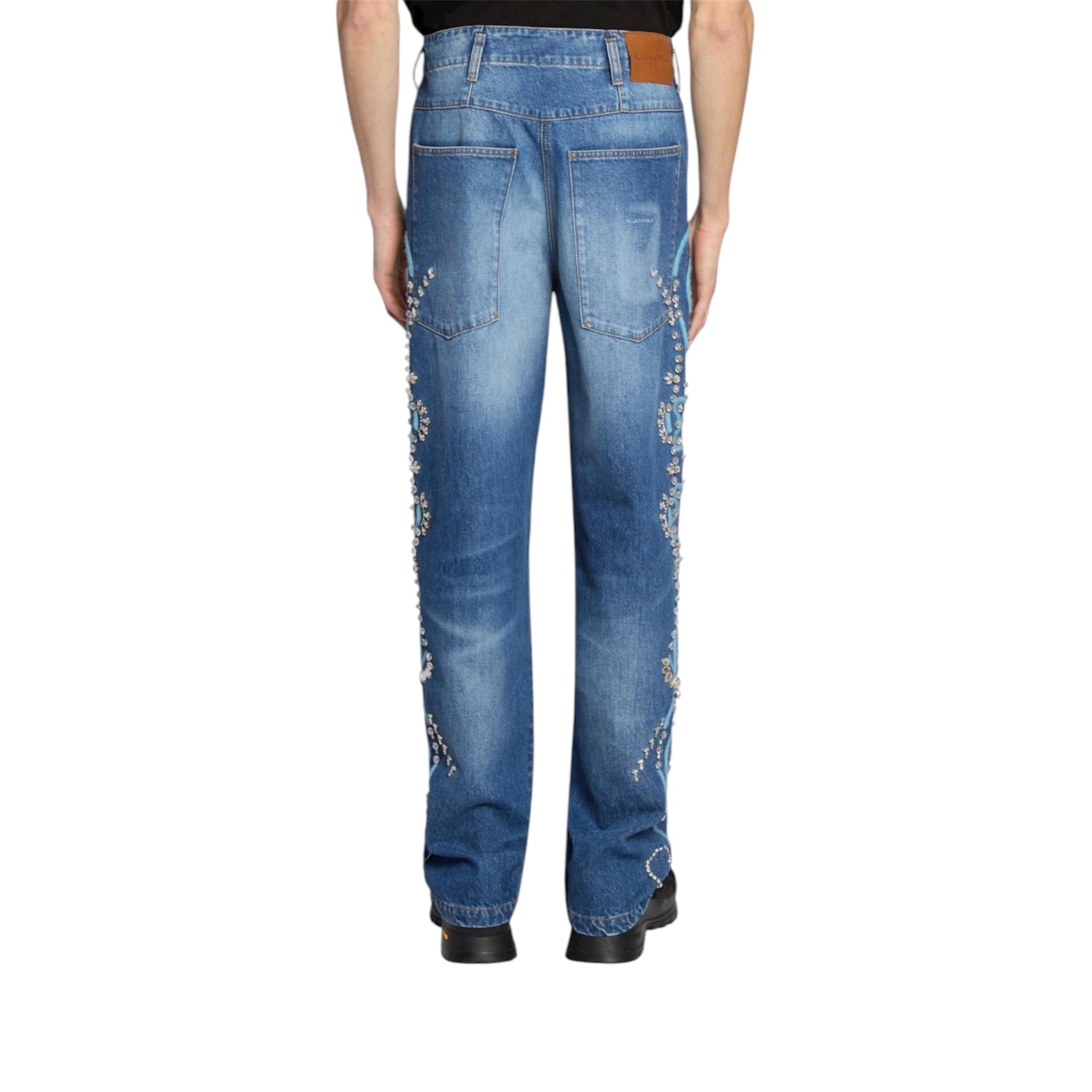 Bluemarble Crystal Embellished Denim – Size 34 (Fits 36)