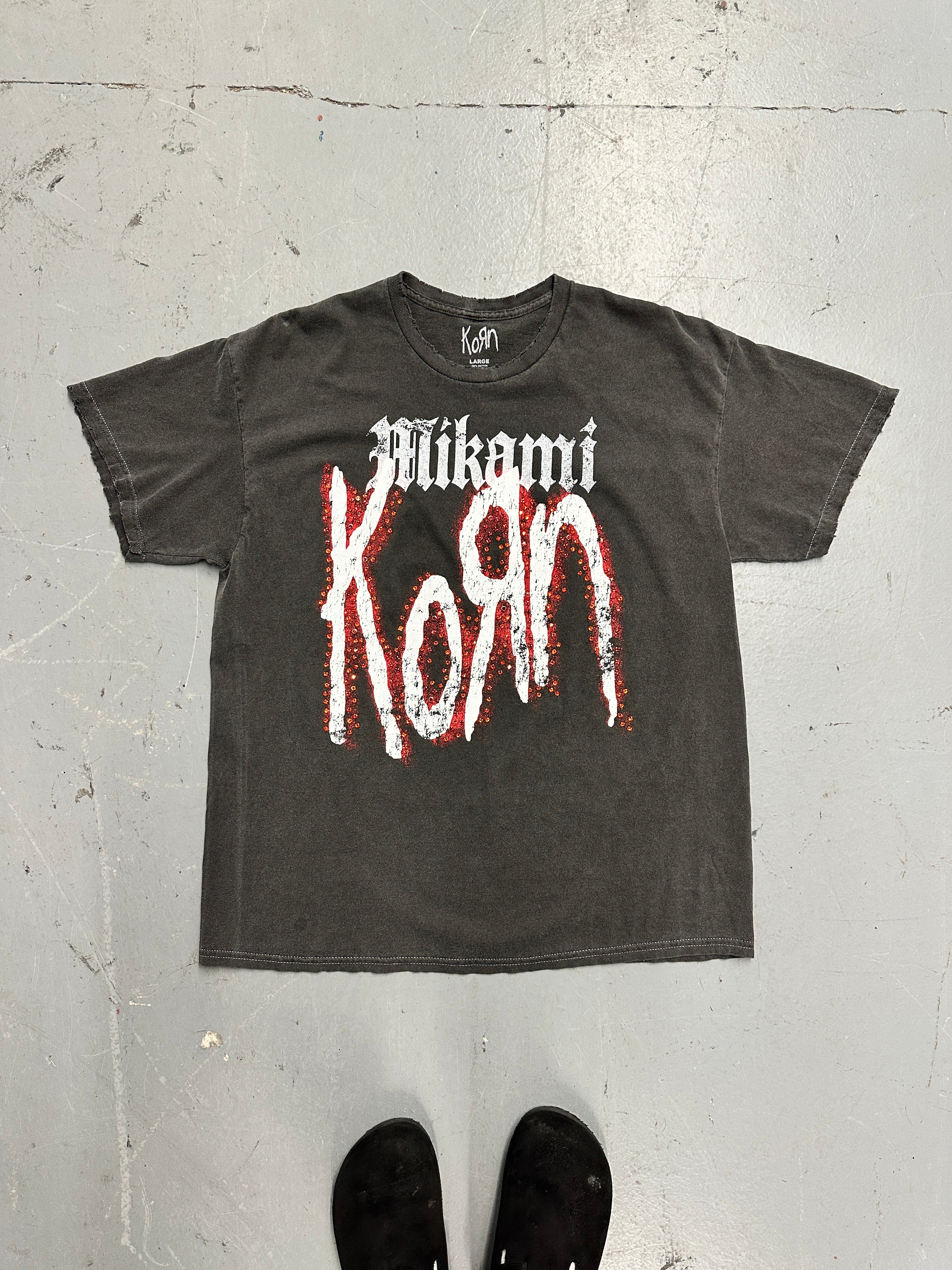 Mi Kami “Korn” Rhinestone Tee