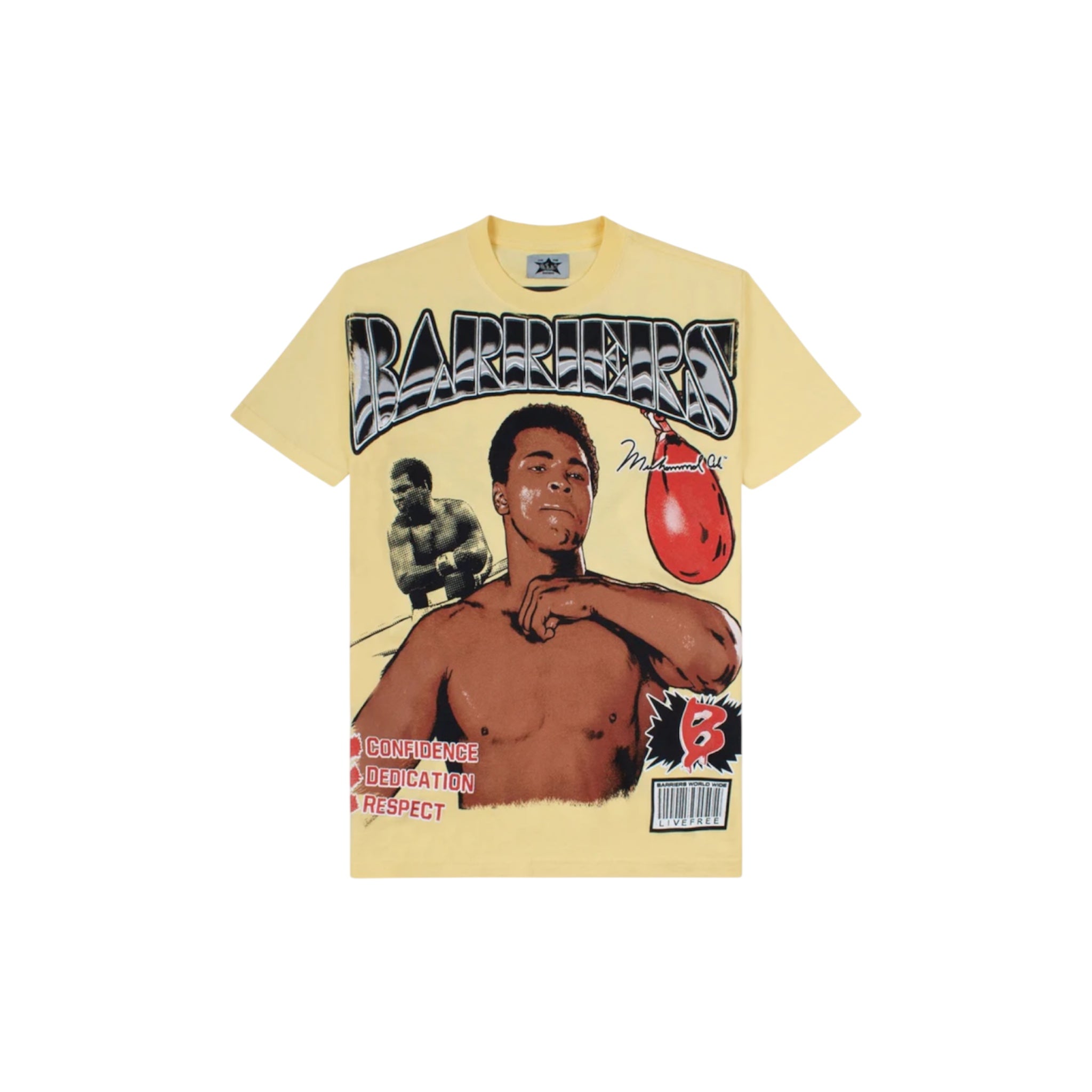 Barriers x Muhammad Ali Graphic Tee – Size XL