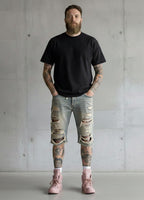 rick owens geobasket – pink leather SZ-42