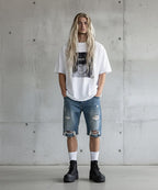 rick owens drkshdw abstract high – triple black SZ-41