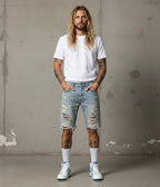 Amiri Skel-Top High "Blue Bandana" – Size 40