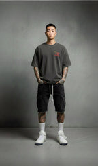 Cuir de la Liberté Palm Studded Tee – Black (XL)