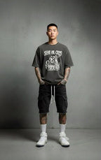 Cuir de la Liberté "Nobody Rides for Free" Tee Sz-L