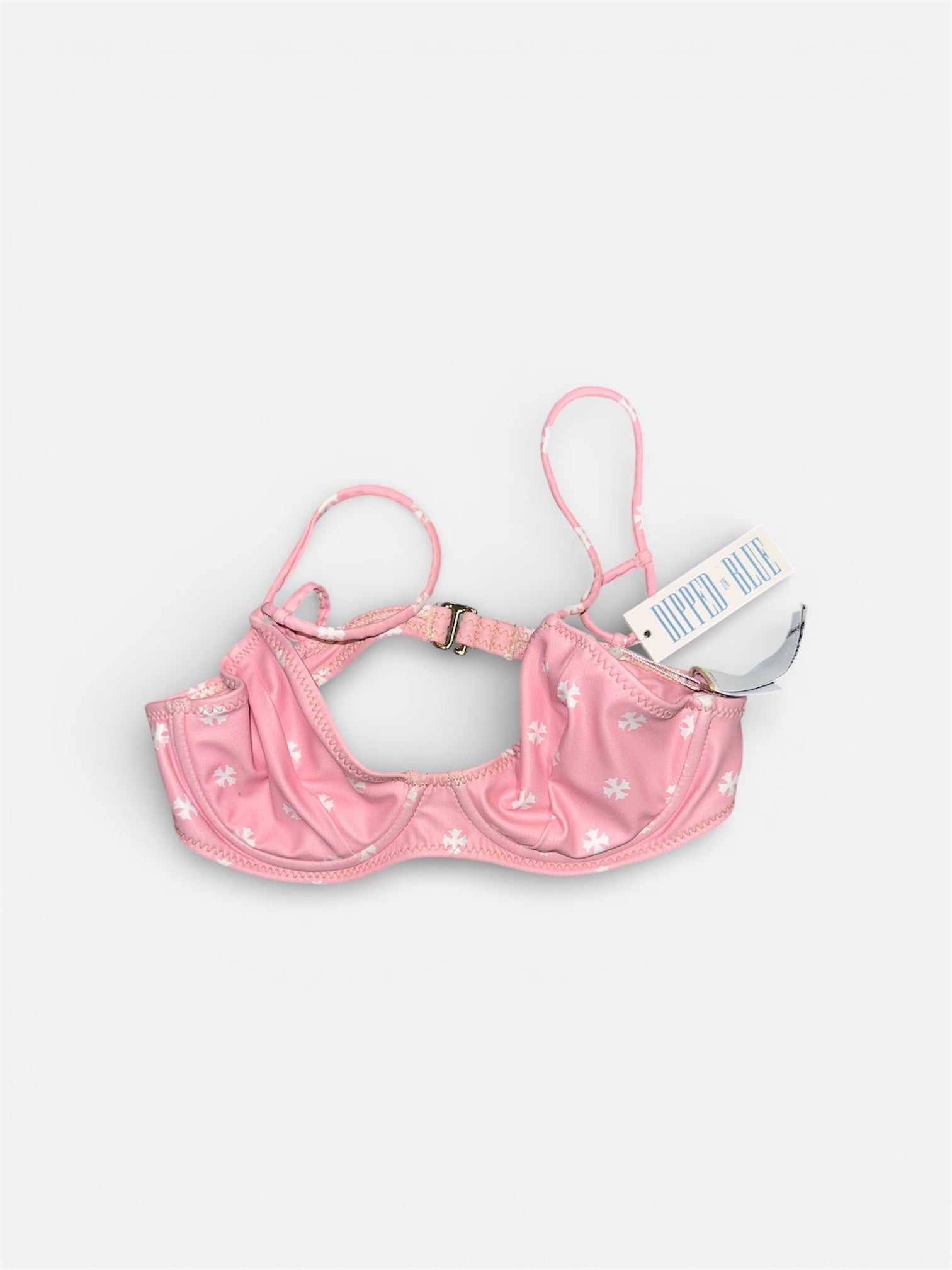 Chrome Hearts Pink Cross Underwire Bikini – Size X-Small