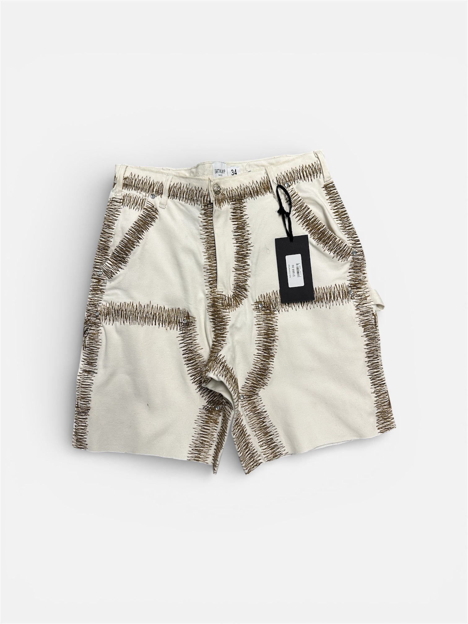 Earthling VIP Contrast Stitch – Off White (Size 34)