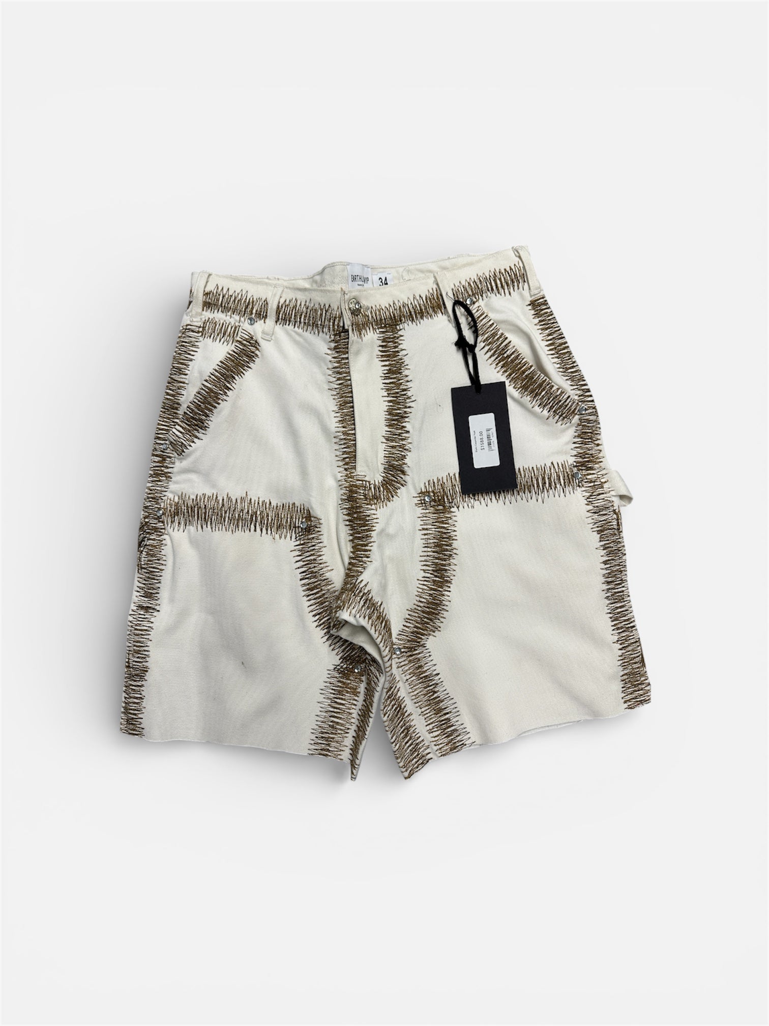 Earthling VIP Contrast Stitch – Off White (Size 34)