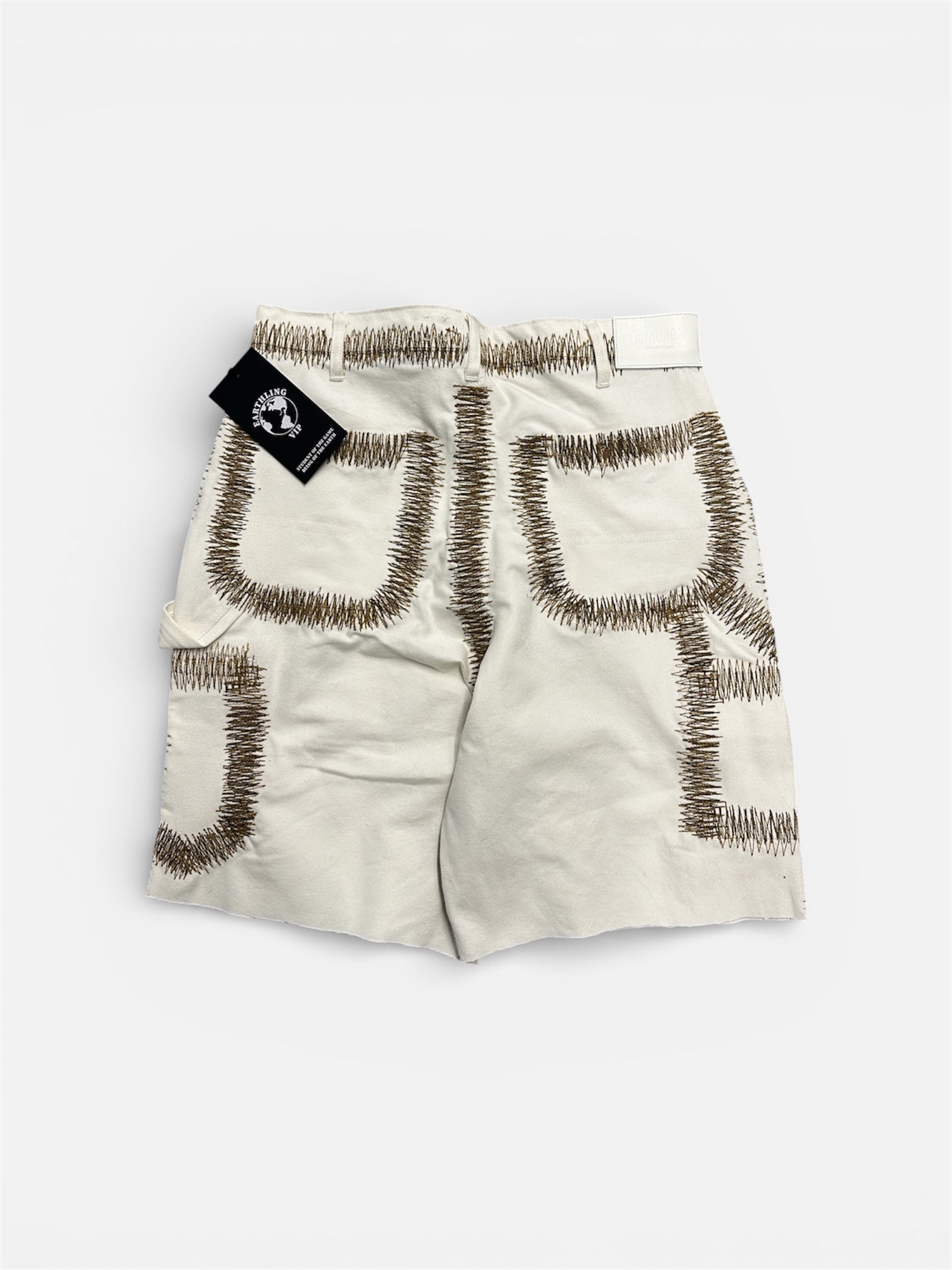 Earthling VIP Contrast Stitch – Off White (Size 34)