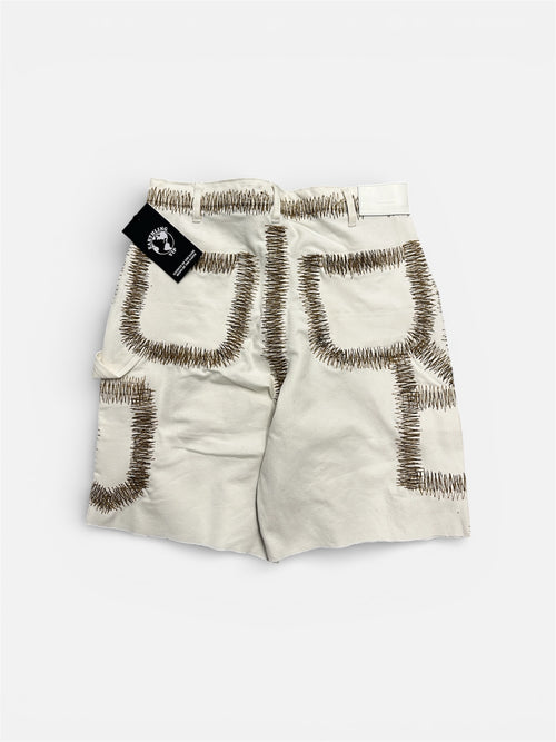 Earthling VIP Contrast Stitch – Off White (Size 34)