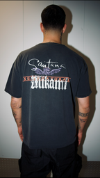 MIKAMI × Santana — One-of-One Crystal Tee XL