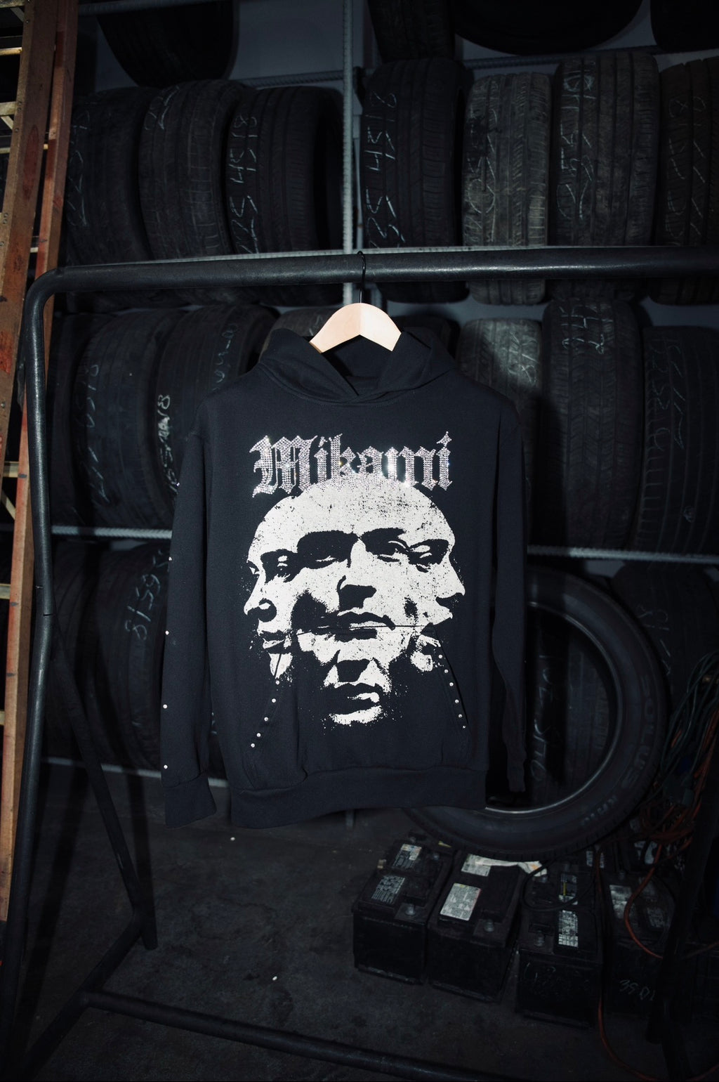 Mikami "Fractured Souls" Studded Hoodie - 1 of 3 Limited Edition