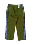 Supreme Star Side Stripe Pants – Olive (Size 34)
