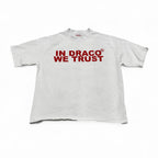 In Draco We Trust Tee – Red Print (Used 8/10)