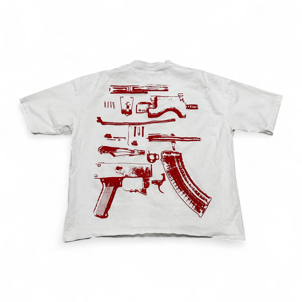 In Draco We Trust Tee – Red Print (Used 8/10)