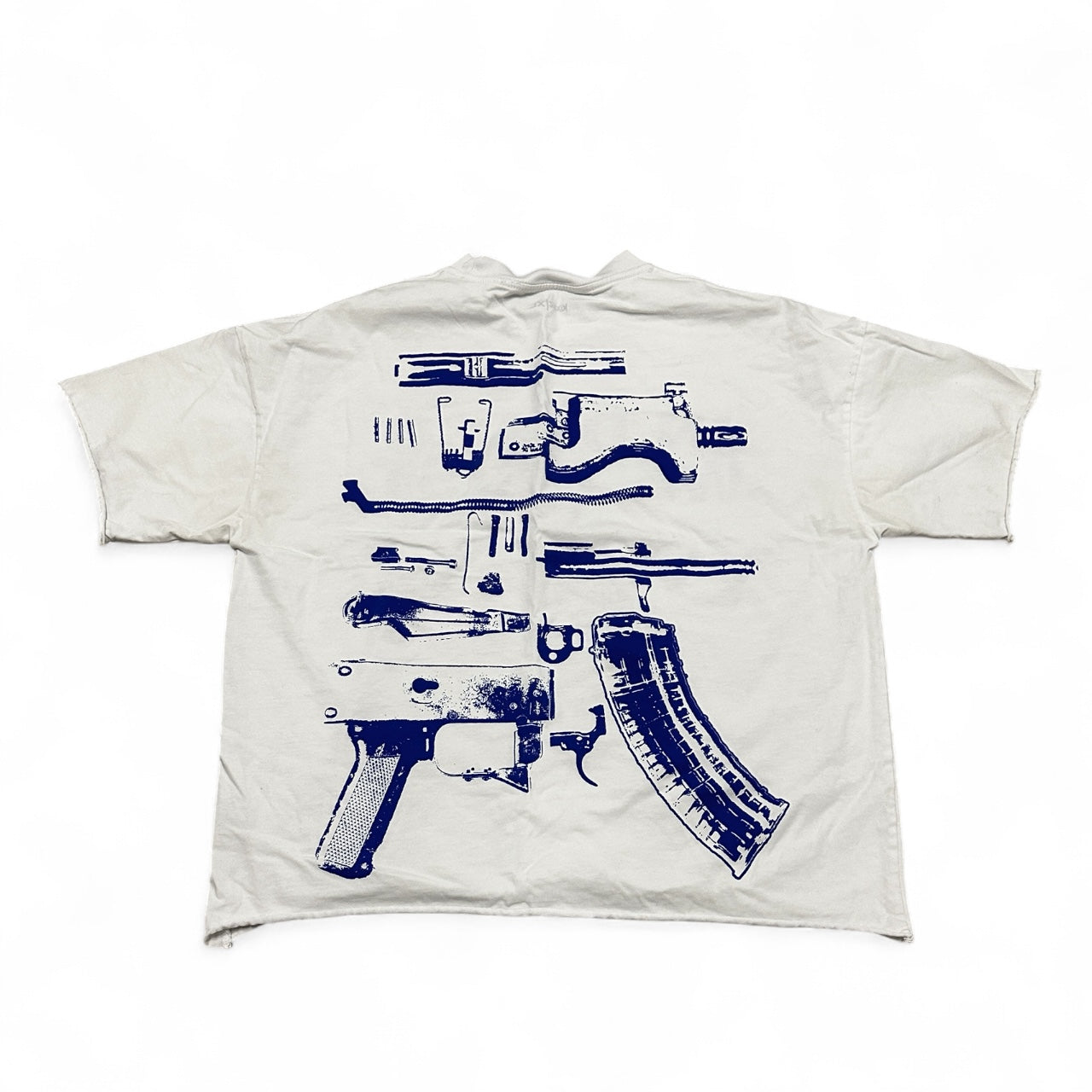 “In Draco We Trust” Graphic Tee – White (Used, 8/10)