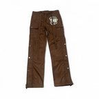 Mixed Emotion Cargo Pants – Brown