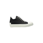 Rick Owens DRKSHDW Low Sneaks – Black Canvas