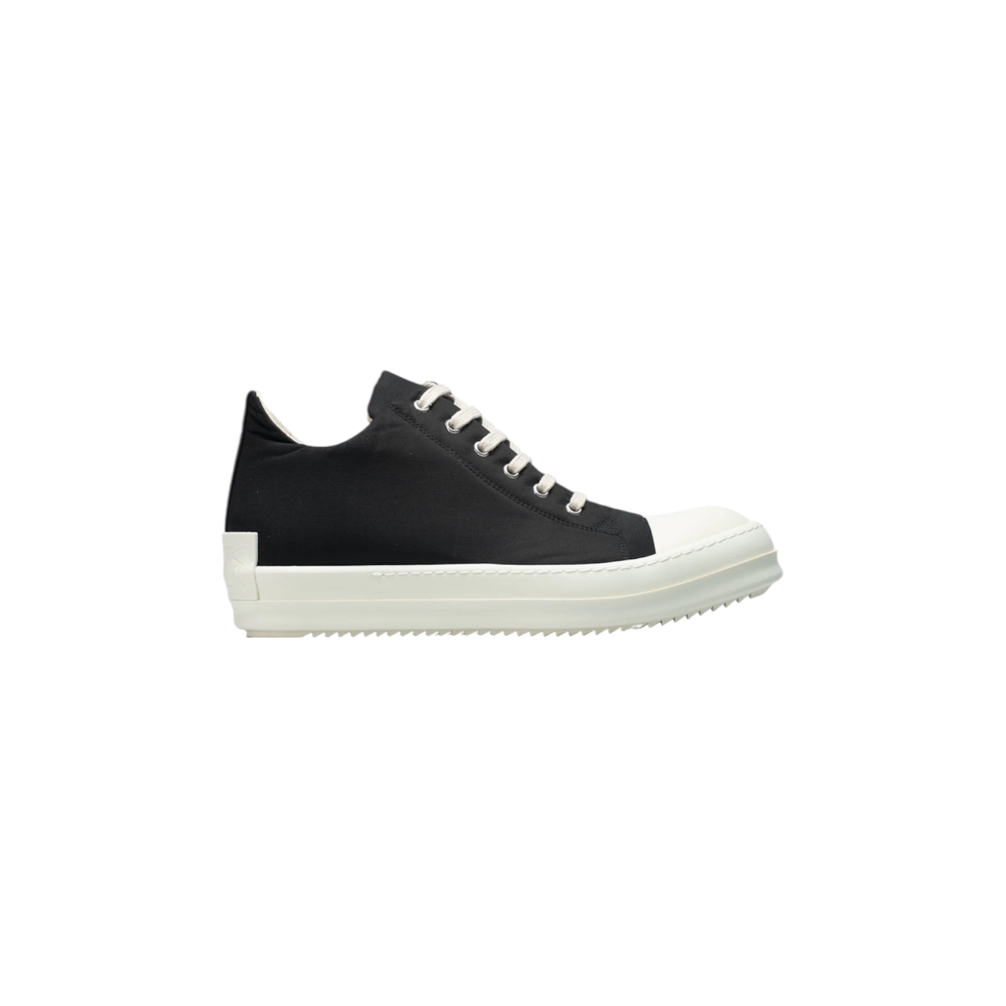 Rick Owens DRKSHDW Low Sneaks – Black Canvas