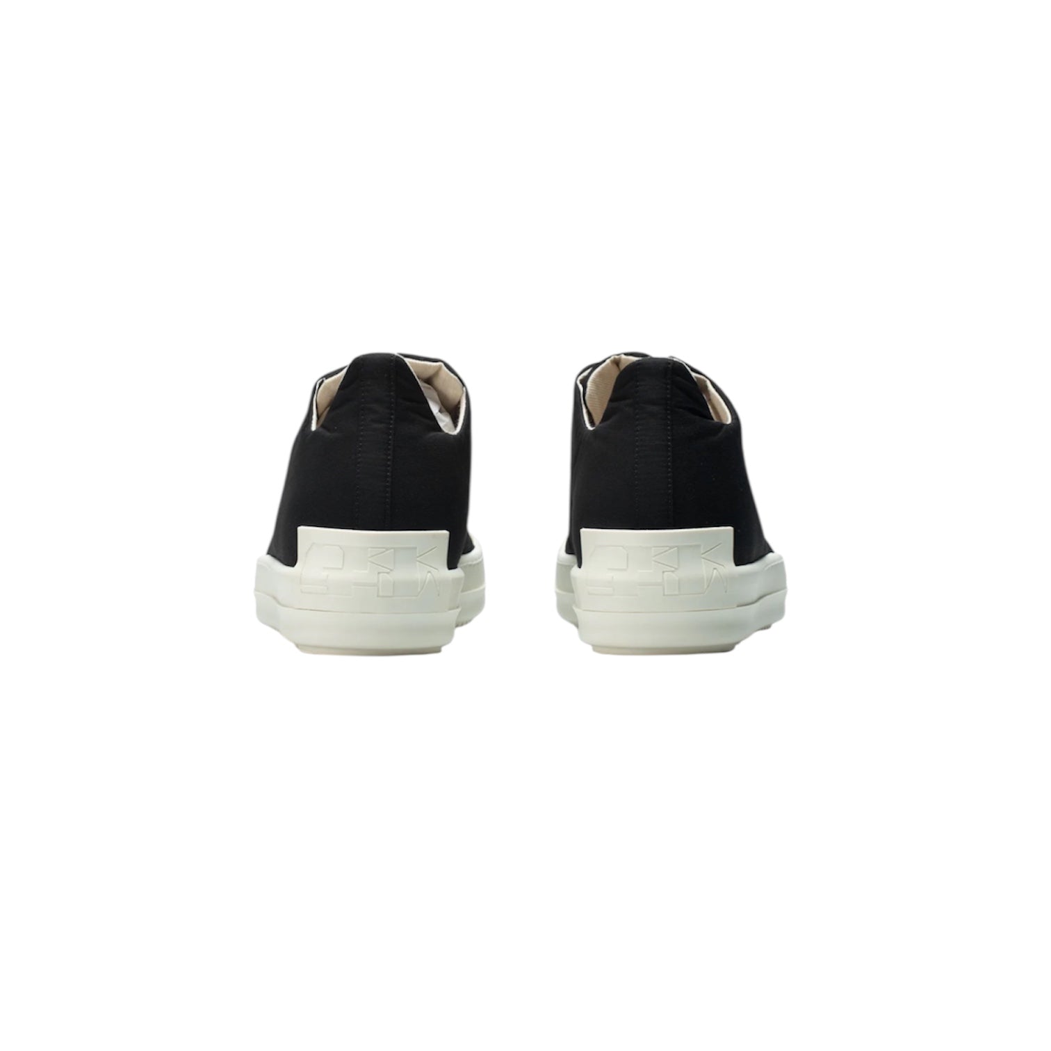 Rick Owens DRKSHDW Low Sneaks – Black Canvas