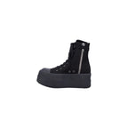 rick owens drkshdw abstract high – triple black SZ-41