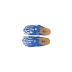 Skeleton Suede Clog "Royal Blue" – Size 7/8