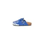 Skeleton Suede Clog "Royal Blue" – Size 7/8