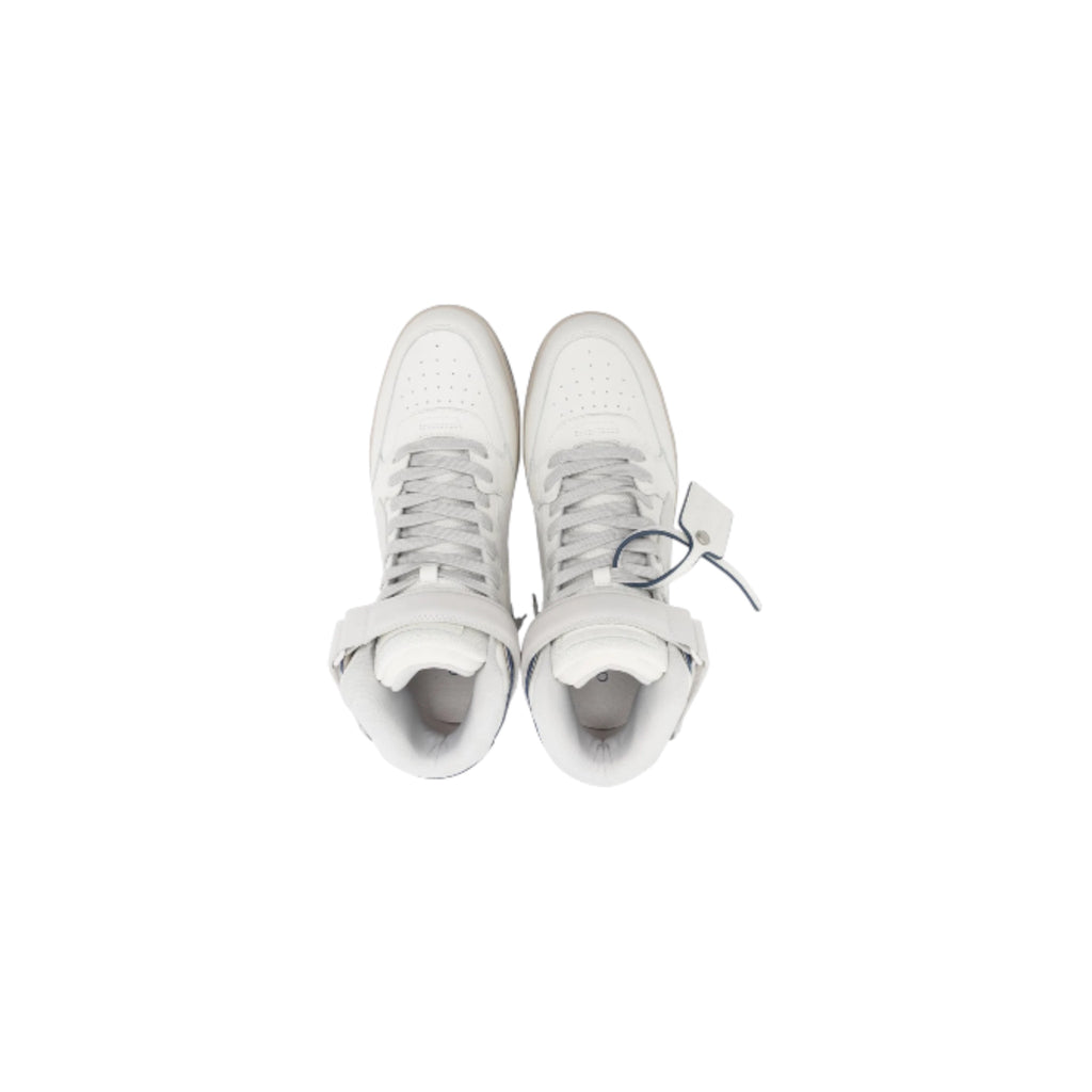 Off-White Out of Office Mid "White/Grey/Navy" – Size 41