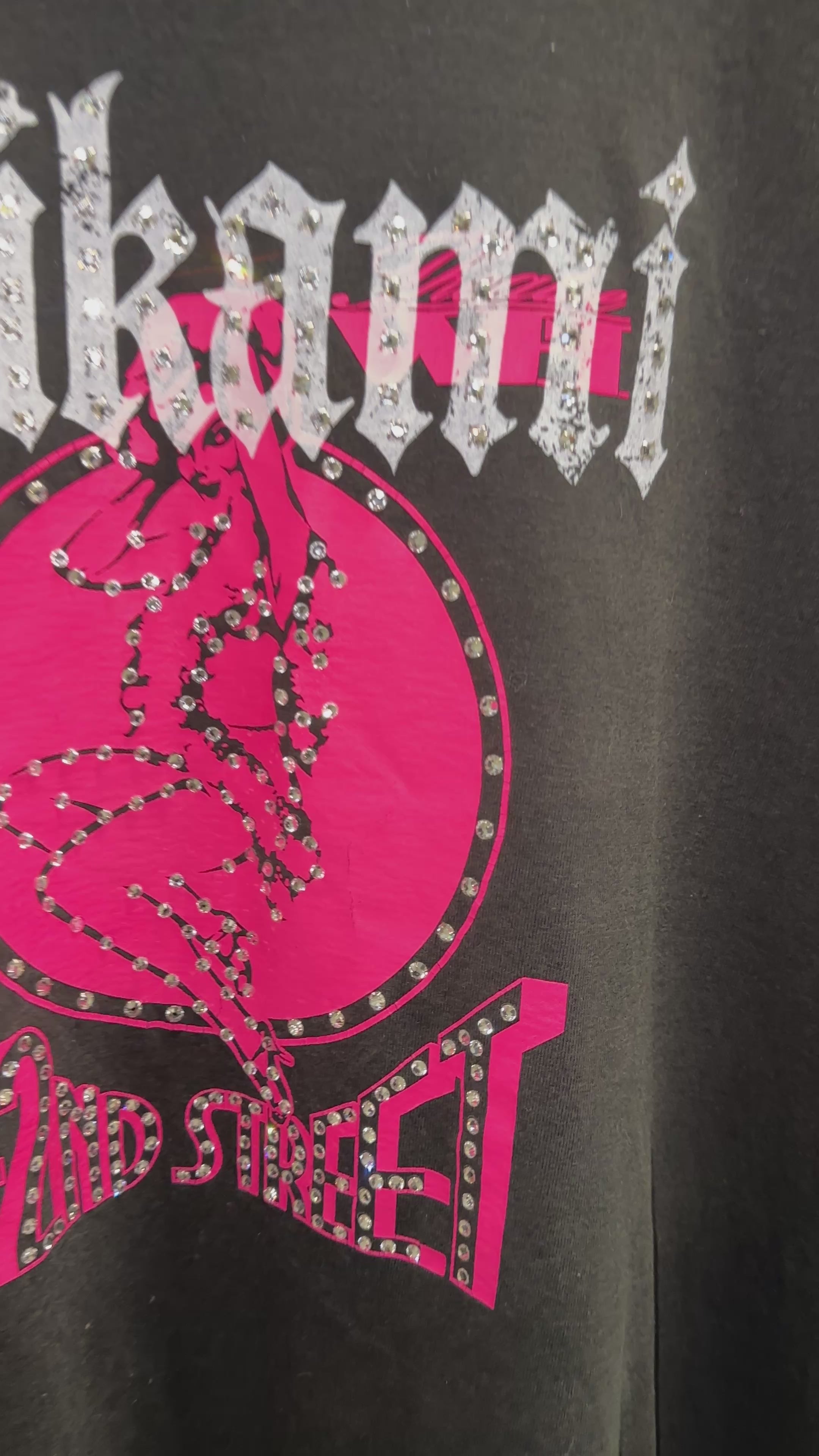 Mikami “4th Street” Pink Crystal Tee (1 of 1)