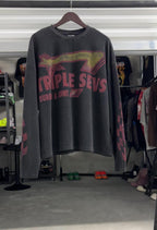 Triple Sevs Burger & Joint Long Sleeve – Black (Used 9/10)